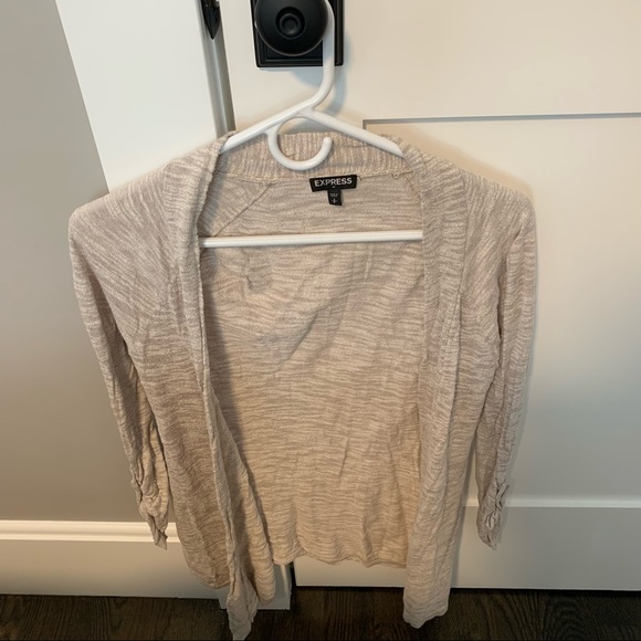 Express Tan Cardigan - Picture 1 of 3